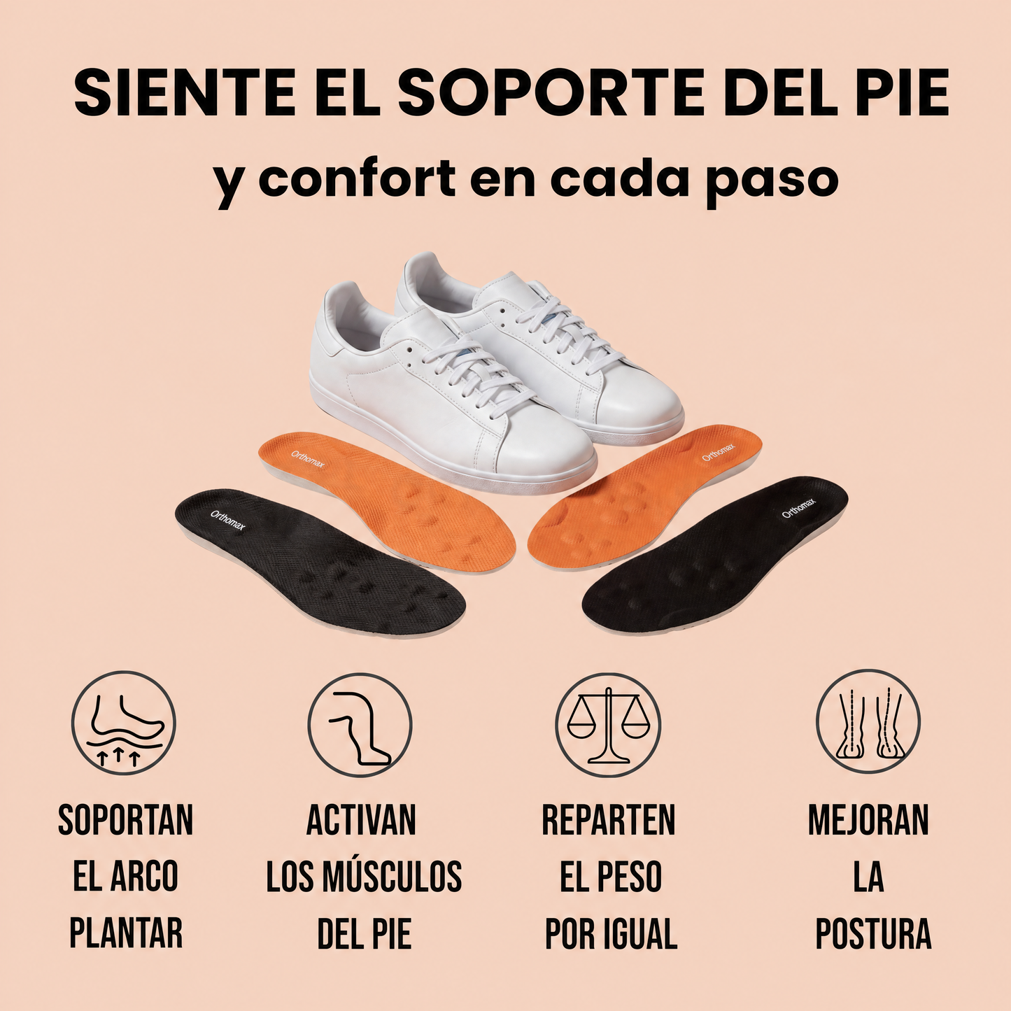 Plantillas ortopédicas Orthomax Stepmax ®