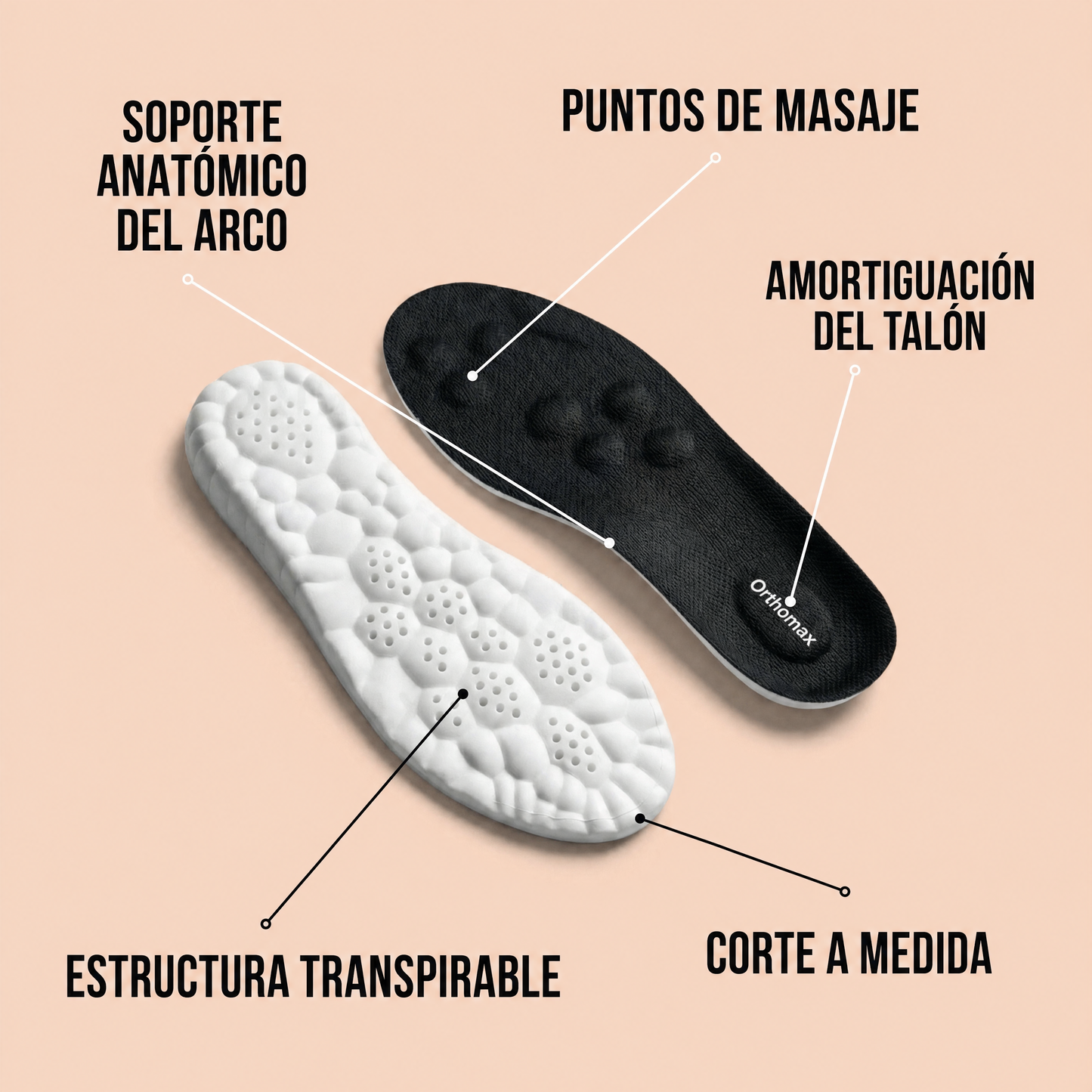 Plantillas ortopédicas Orthomax Stepmax ®