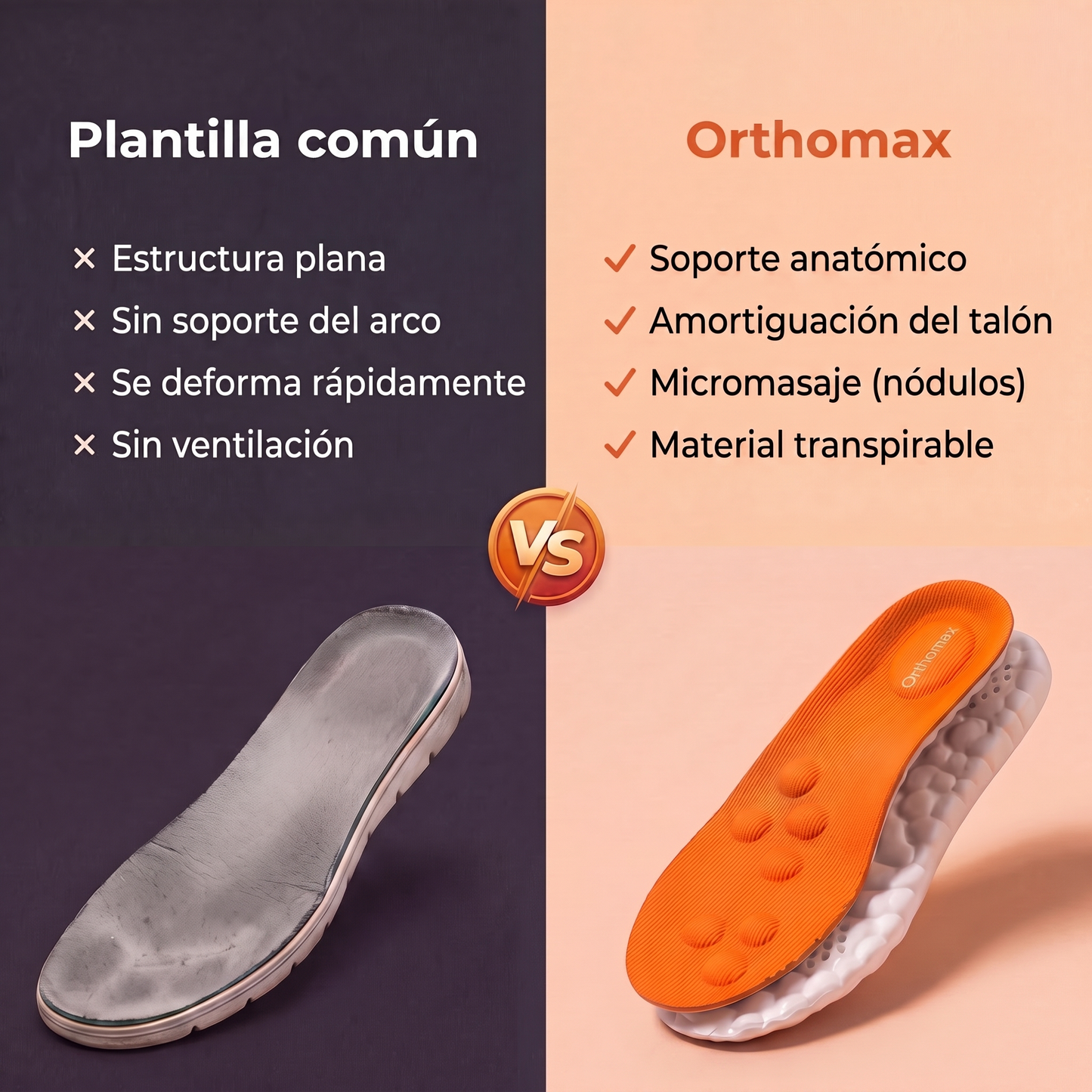 Plantillas ortopédicas Orthomax Stepmax ®